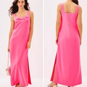 Lily Pulitzer Bria Maxi Dress with Bow Detail